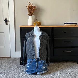 Prosperity Gray Jean Jacket